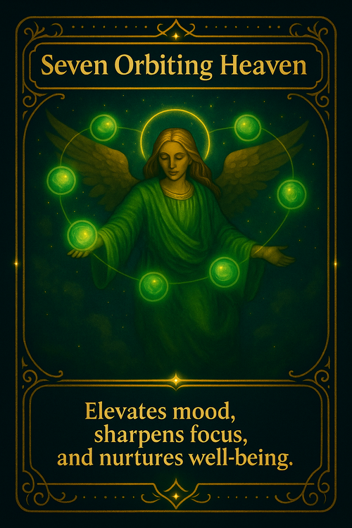 Seven Orbiting Heaven Playing Card 76/100