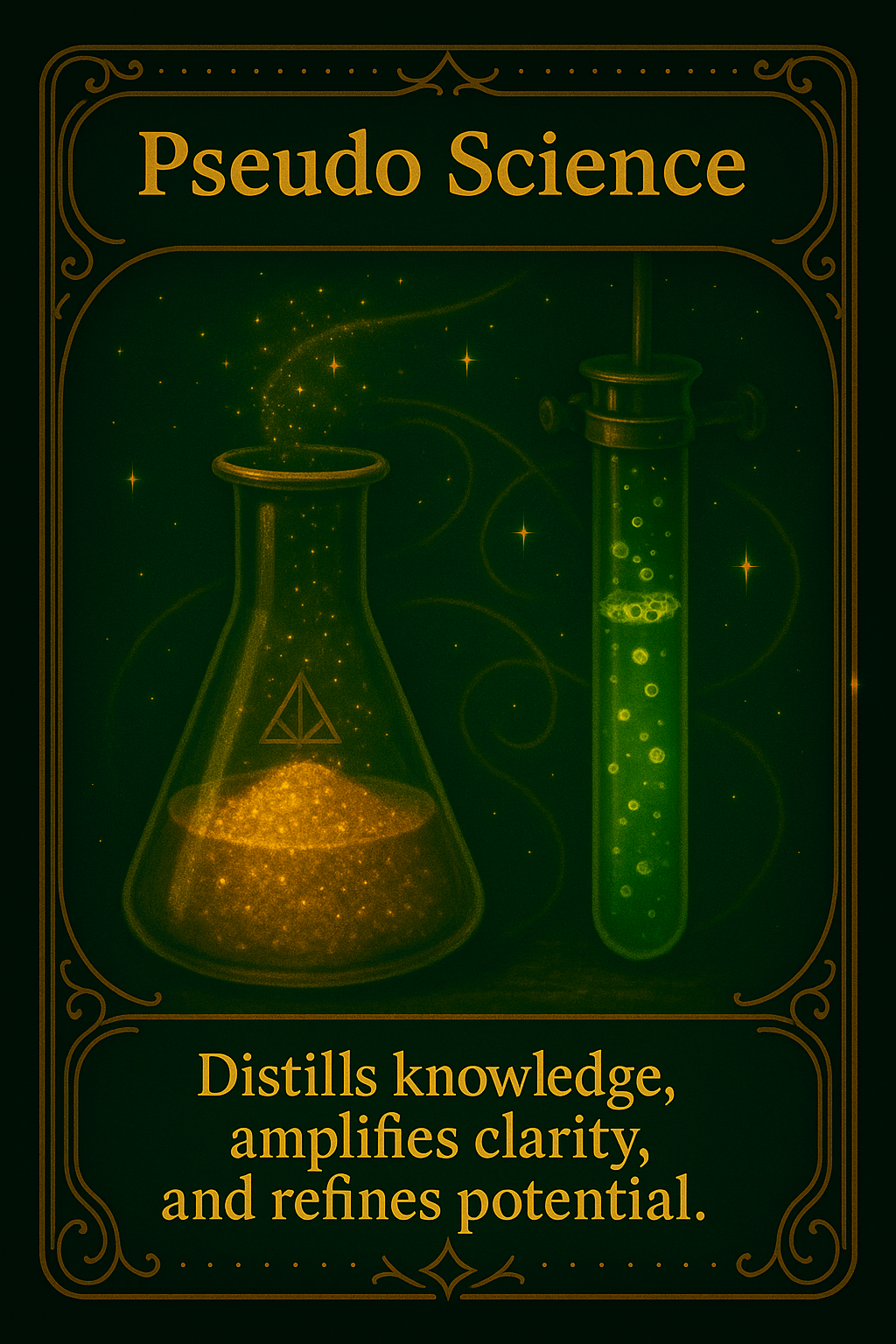 Pseudo Science Playing Card 74/100